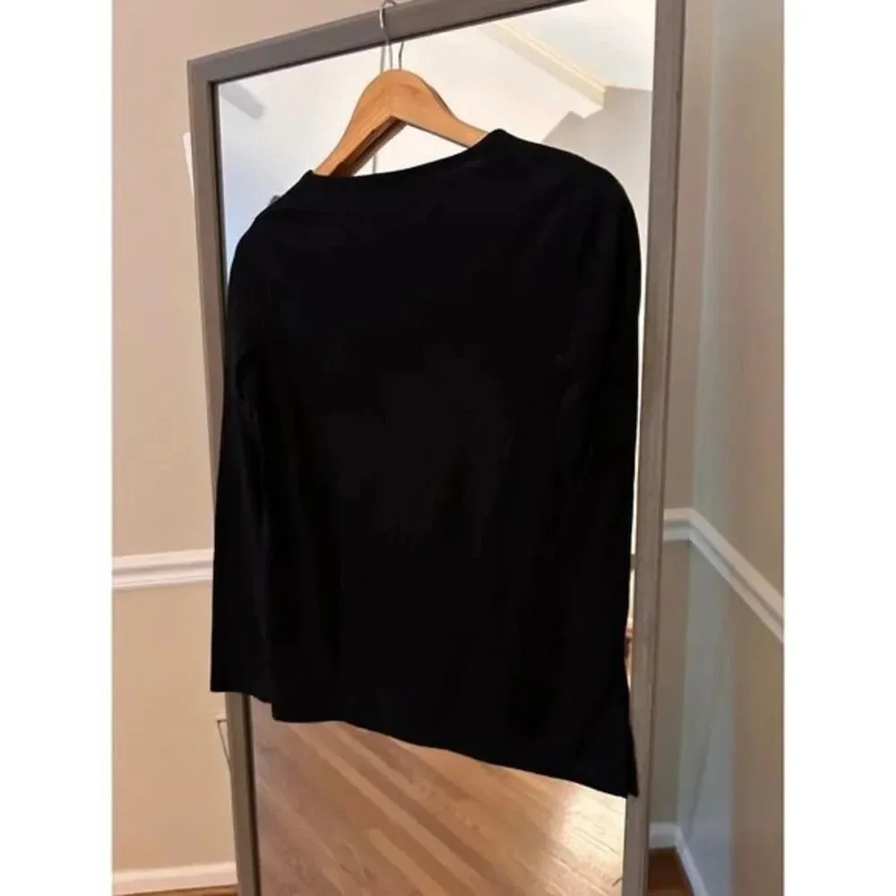 Black Rhinestone Shirt Large - Picture 5 of 5